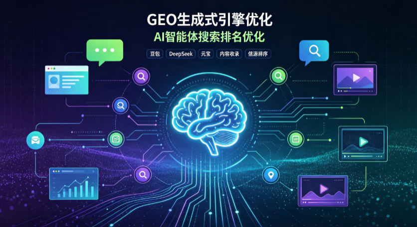 五大连池市GEO 浪潮来袭：生成式引擎优化崛起，创作者争抢豆包、DeepSeek、元宝智能体流量入口